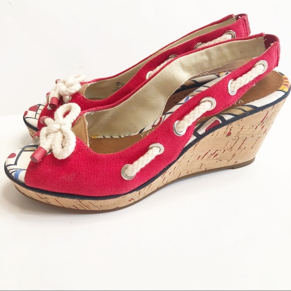 Sperry Top-Sider Southport Wedge Sandals Size 7 - Picture 4 of 10